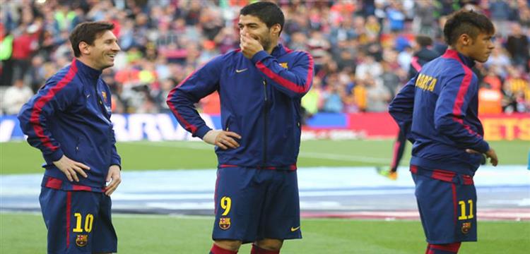 ميسي نيمار سواريز